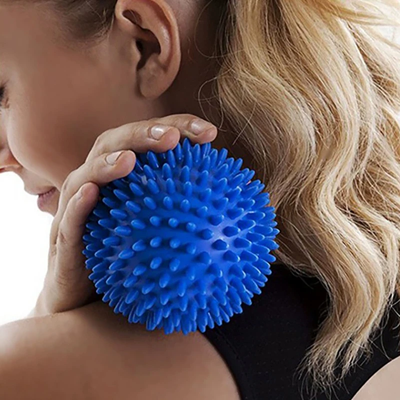 Spiky Massage Balls 7cm & 9cm Deep Tissue Fascia Release Ball Portable Foot Back Neck Shoulder Muscle Relief Yoga Spike Ball