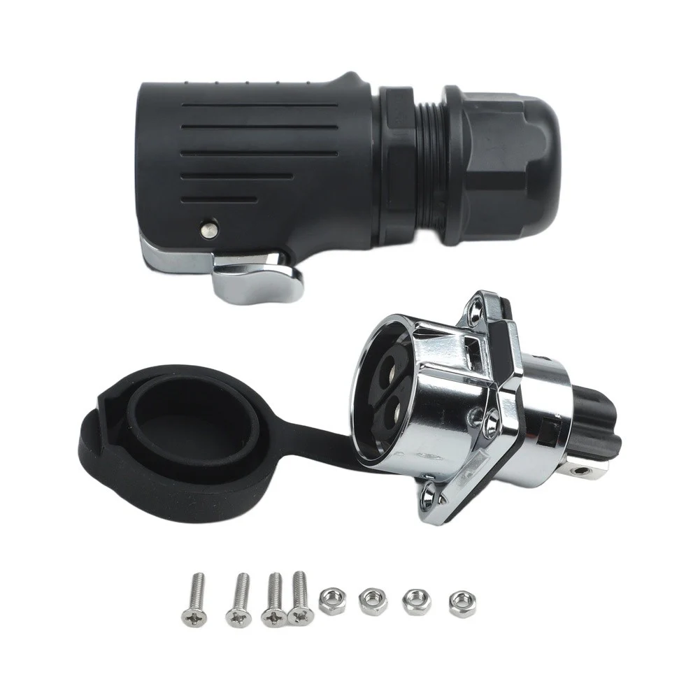 50A LP-28 2P 3P Waterproof Circular Connector Quick Aviation Socket For Industrial Power Cable Wire Connection Terminal