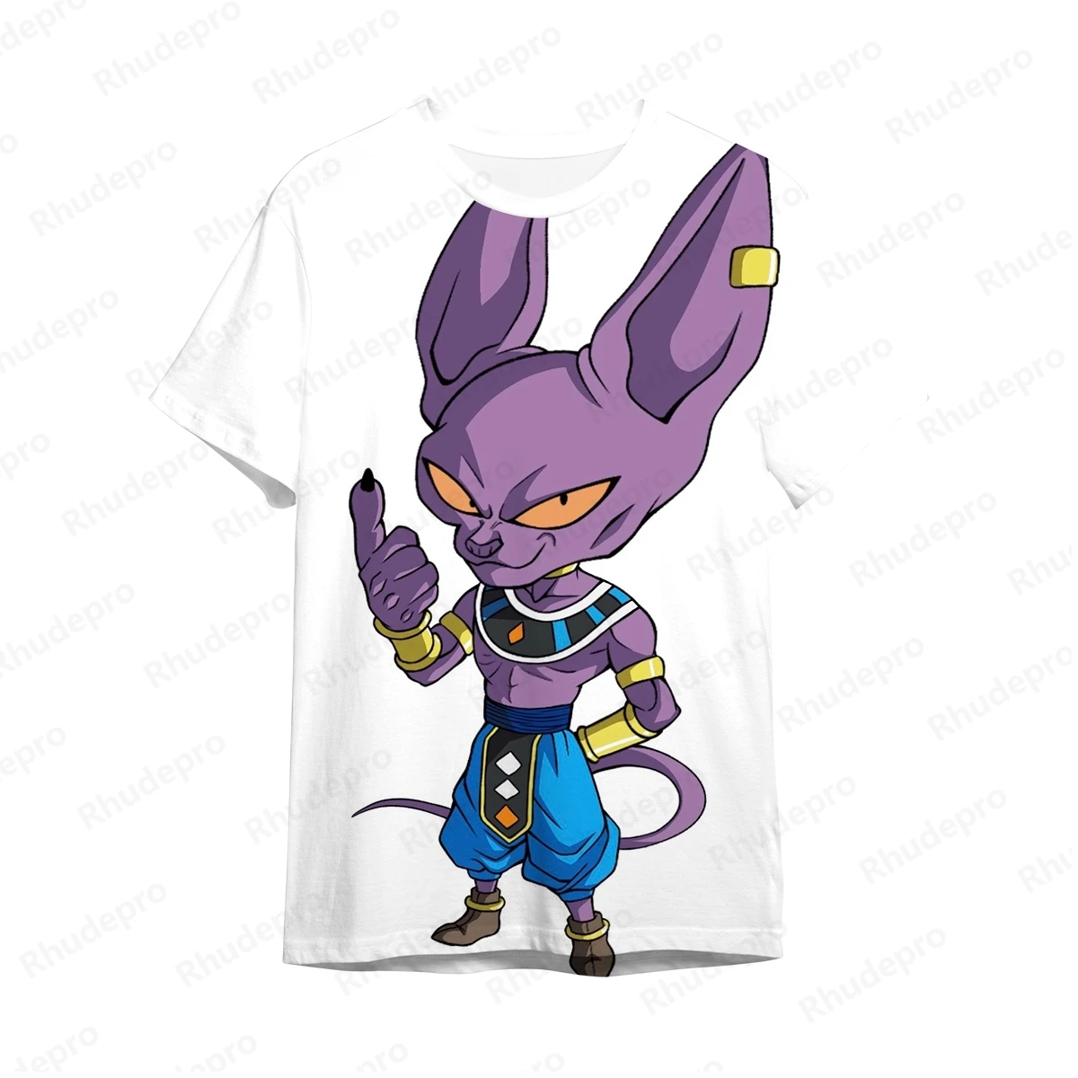 T-Shirt pour Homme et Fille, Style Hip Hop, Goku, Dragon Ball, Anime, Y2k, 5XL, Mode Harajuku, Tendance, Super Saiya