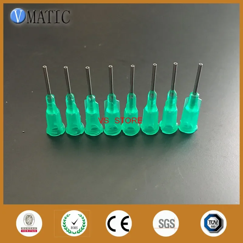 Gratis Verzending Best Selling 100Pcs Industriële 18G Groene Kleur Doseren Naalden Rvs Tips 1/2 Inch