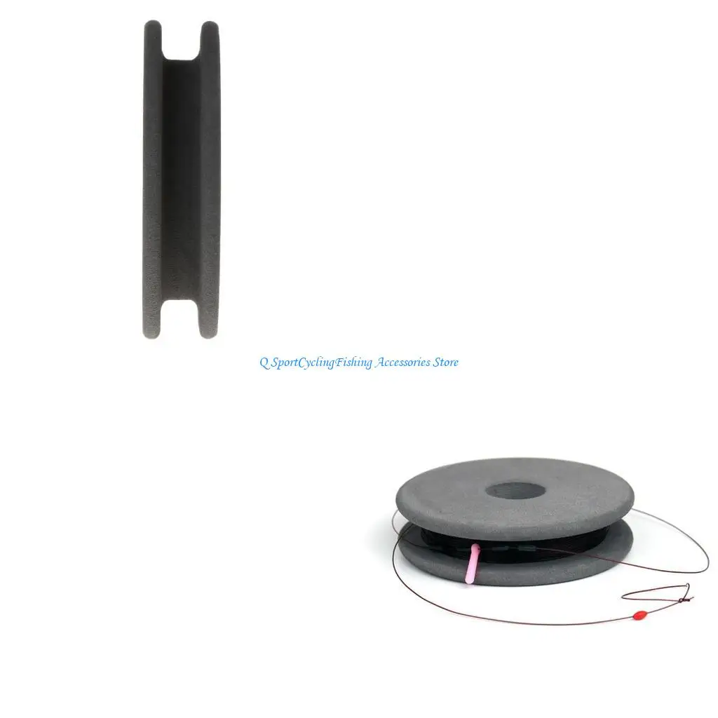 

Fishing Line Winder Foam Storage Reel Winding Plate Wire Rotary Coil Leader Rig