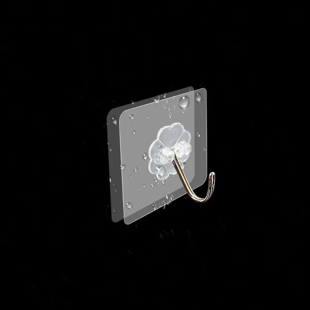 متعددة الأغراض السنانير لاصقة شفافة ، رف منشفة ، حامل ، شماعات ، هوك ، الحمام ، المطبخ ، الجدار ، الباب ، المنزل ، منظم