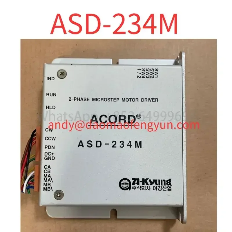 

Second-hand test OK ASD-234M 2-Phase Microstep Motor Driver