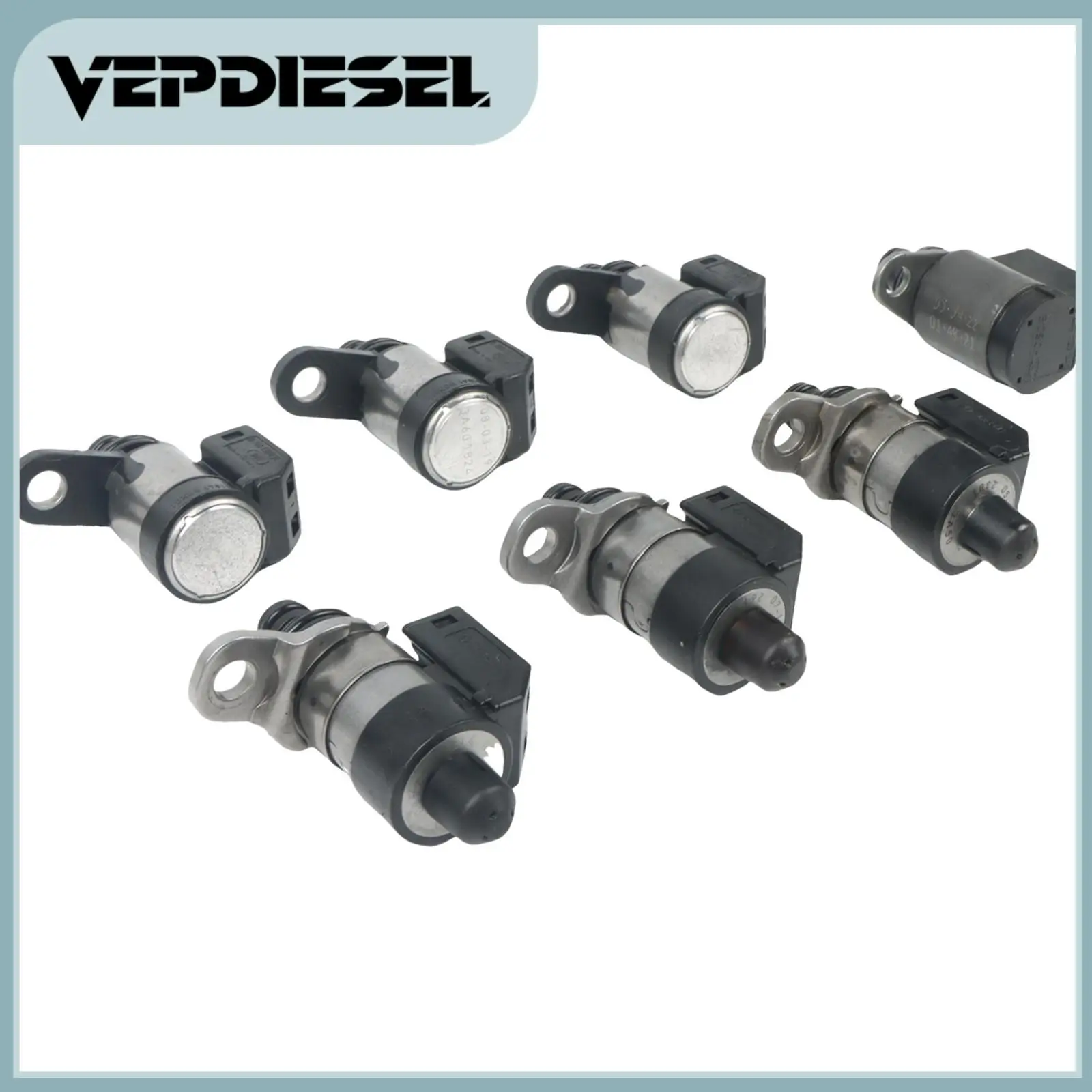 

7pcs RE5R05A Transmission Solenoid Kit For 2004-2010 Nissan Titan V8 5.6L Part # 63431A-U 31941-1FX02 319411FX02