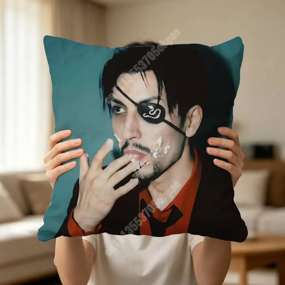 L-Like a D-Dragon Goro Majima Sofa Couch Pillow Cover Cushion Case Cozy Bedroom Accent Studio Furnishing