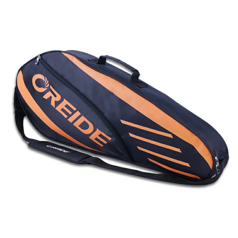 Waterproof Badminton Bag Racket Tennis Backpack Large Capacity for 3-6 Rackets Single Shoulder Lightweight Sports Accessories