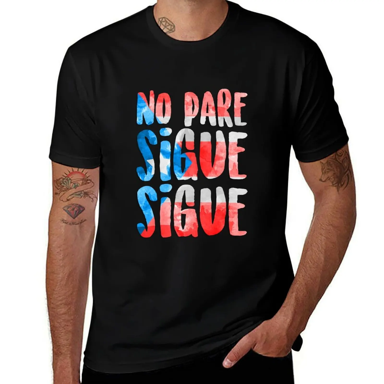 No Pare Sigue Sigue | In the Heights T-Shirt Street Art Print Tee Shirt T-Shirt