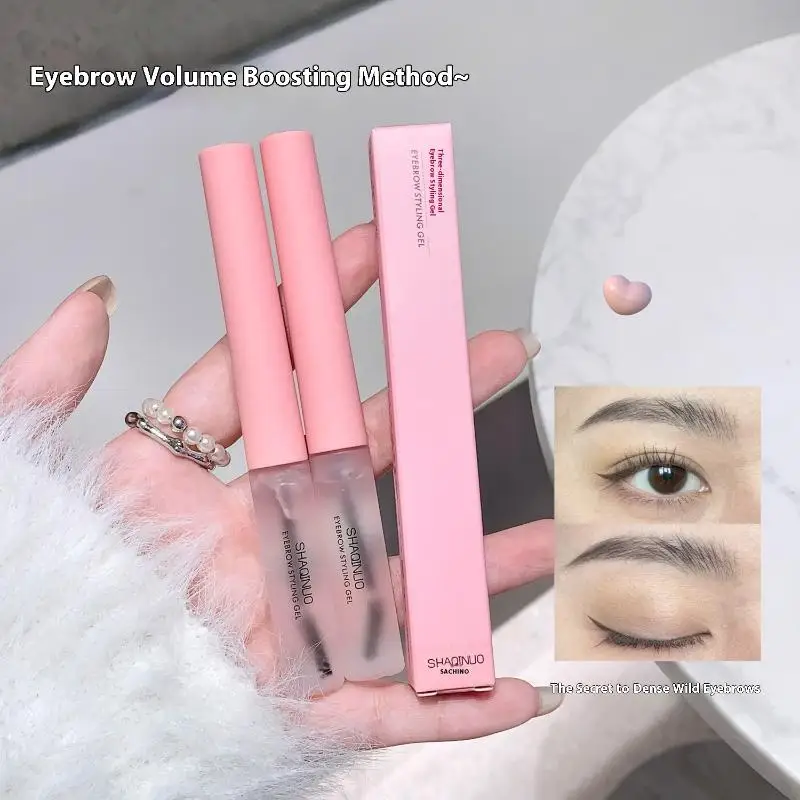 Gel transparente resistente al agua, crema de estilismo para cejas, fijación duradera, potenciadores de cejas, maquillaje líquido transparente, capa sellada para cejas, cosmético