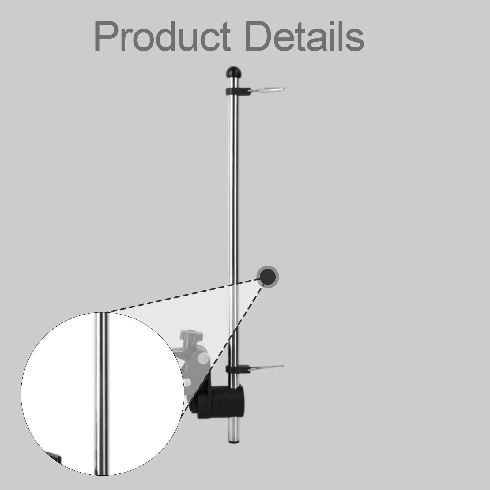 Stainless Steel Marine Flag Mount Adjustable Holder Outdoor Weatherproof Flagpole Stand for Boat Rail Attachment - view 4
