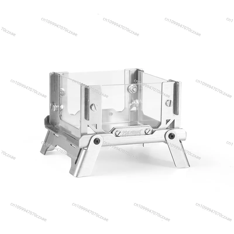 

Mini Fire Observatory Outdoor Camping Portable Folding Mini Glass Home Desktop Fire Incinerator
