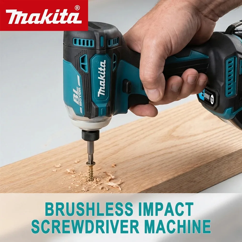 Makita 18V 180N.m 3600rpm Brushless Impact Driver DTD171 Hand Power Tool For Carpentry Building And Household Installation Work