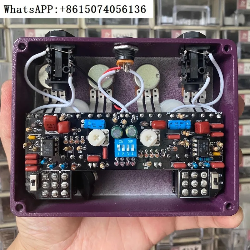 68pedals King of Clone Overload Single Block Effect Device Analog Man King of Tone