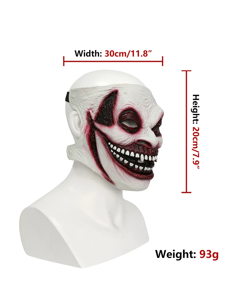 Maska WWE Bray Wyatt Fiend Halloween Karnawał Impreza Cosplay Straszny Demon Kostium Rekwizyty Diabeł Lateksowe Maski Regulowana Elastyczna