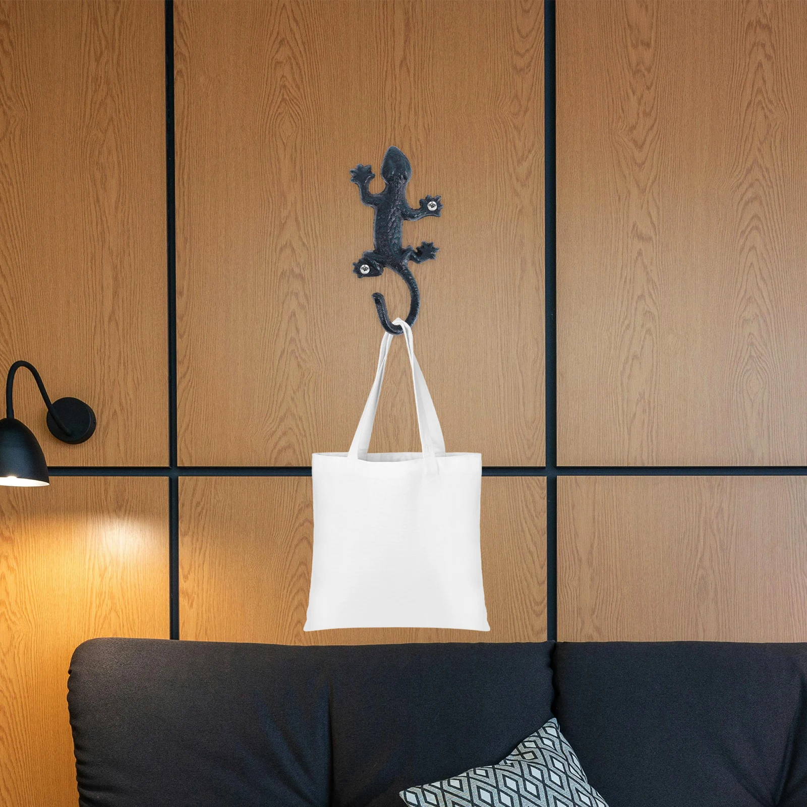 

Gecko Hook Home Decor Cute Animal Cartoon Wall Storage Hooks Iron Material Perfect For Hanging Coats Hats Clothes Bags