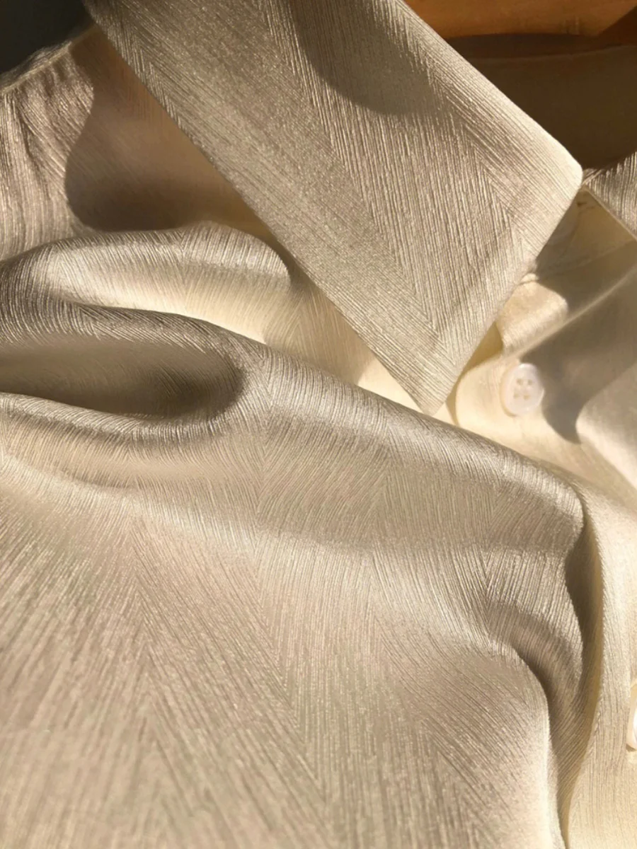 Csa Fena de Manga Longa com Bordado de Penas Retrô, Novo Estilo Primavera 2024, Top Versátil, Ajuste Solto Coreano, De...