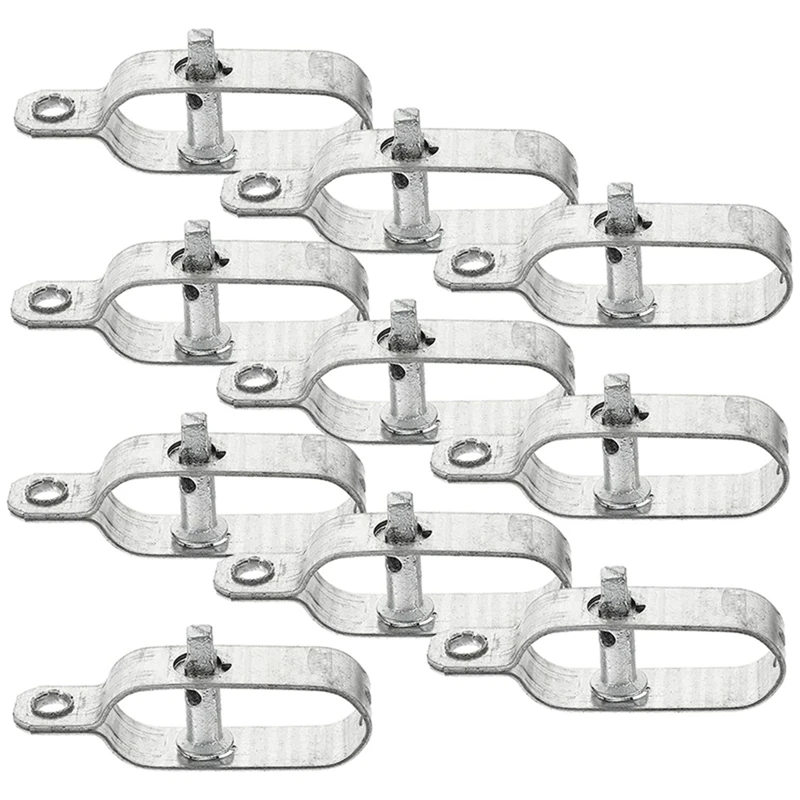 

10Piece Wire Tensioner Wire Tensioner Strainer Ratchet Tensioner Rope Connector Silver