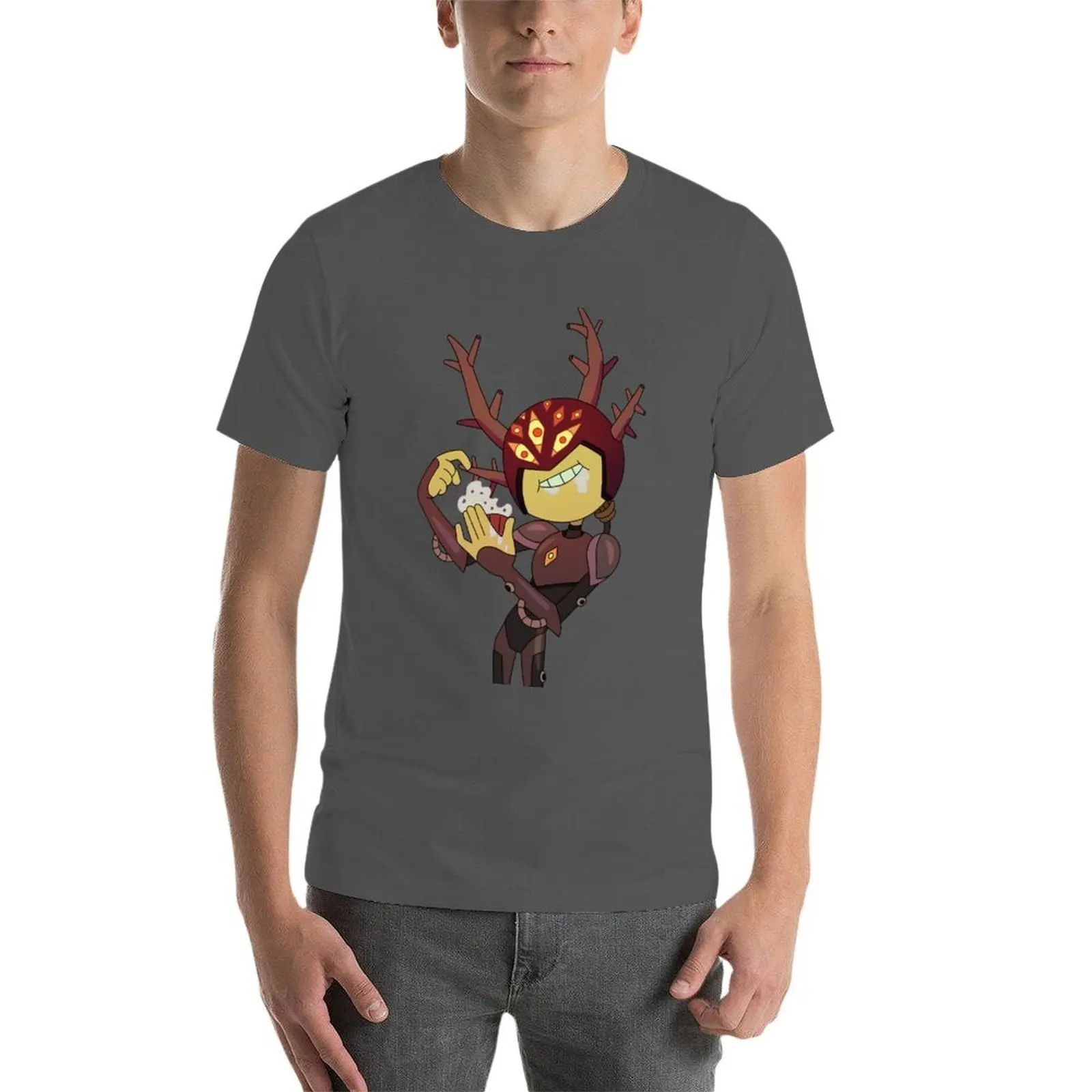 تي شيرت دارسي أمفيبيا تي شيرت رجالي فاخر من القطن تي شيرت