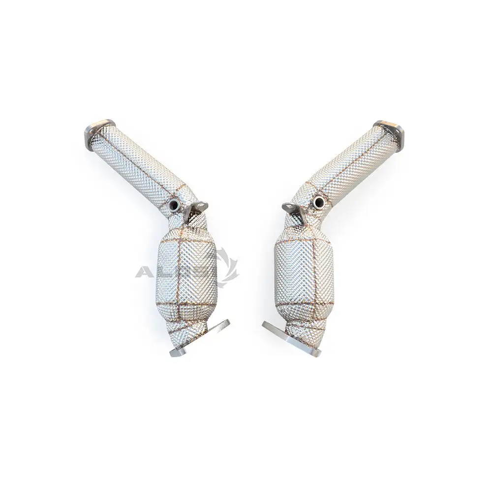 

High-flow Catalytic Converter for Infiniti FX37 3.5 2009-2018 Stainless Steel with Insulated Downspout Exhaust Power Upgrade