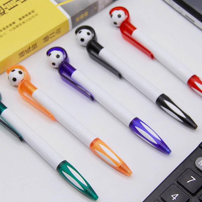 Retractable Ballpoint Pen Refillable Silicone Grip Pocket Clip for Kid Dropship