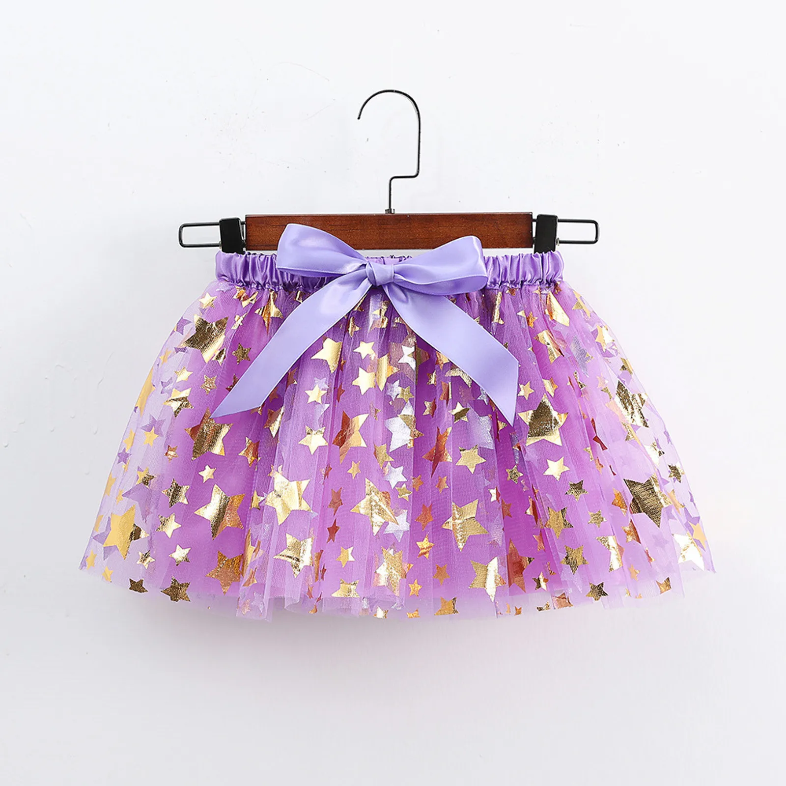

Colorful Dancing Pleated Girls Party Puffy Skirt Carnival Christmas Tulle Skirt Print Pettiskirt Underskirt Kid Girl Tutu Skirts
