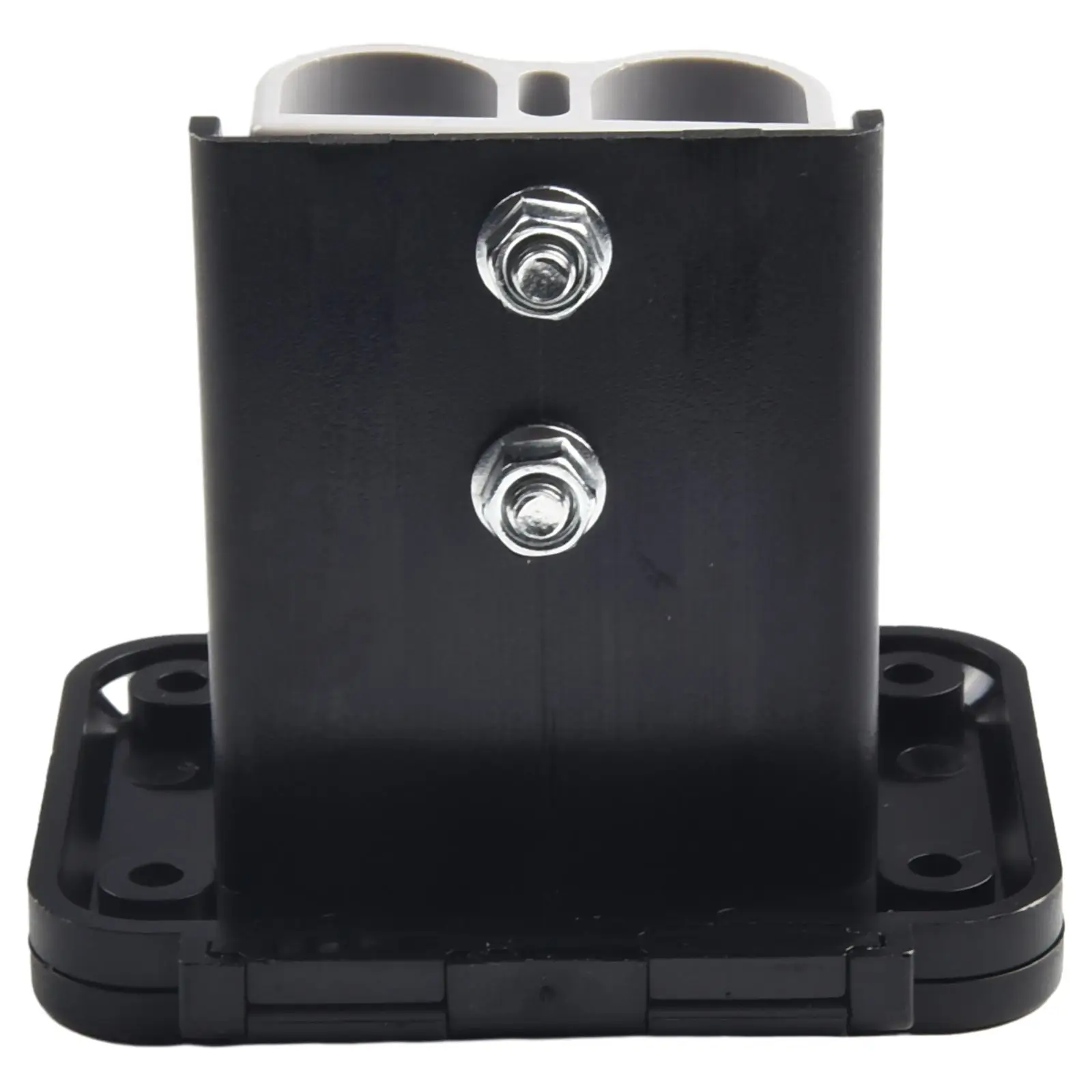 Flush Mount 120A Bracket Assembly with Cover for Caravan RV Yacht Truck and Passenger Vehicle Charging Panel Integration