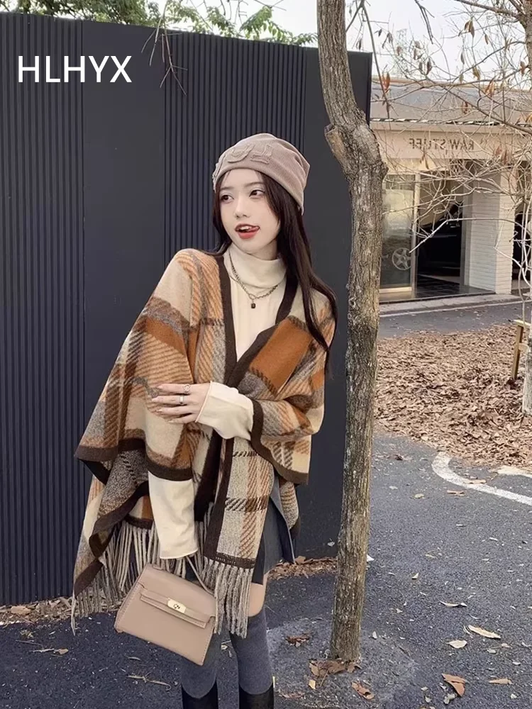 hlhyx-Echarpe-chaude-epaisse-a-franges-en-imitation-cachemire-chale-a-carreaux-cape-d'exterieur-douce-et-confortable-pour-l'hiver