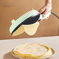 Mini Automatic Electric Crepe Maker Spring Cake Pie Cooker Non-stick Pizza Griddle Pancake Pan Pot Baking Grill Cooking Plate EU