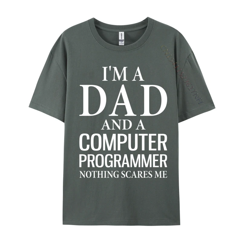 Software Developer Coder Computer Programmer Dad Casual Designer Casual Tops T Shirt ostern Day Combed Cotton T Shirts for Men