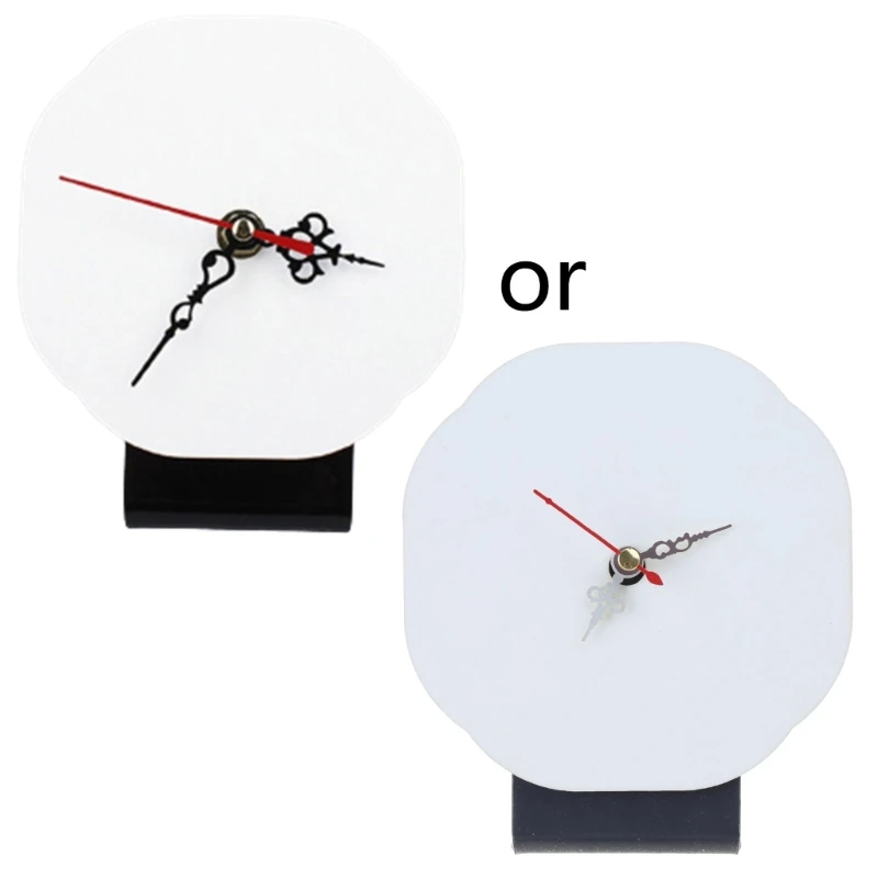 Sublimation Blank Clock DIY Alarm Clock for Sublimation Heat Press Transfer Gift Dropshipping