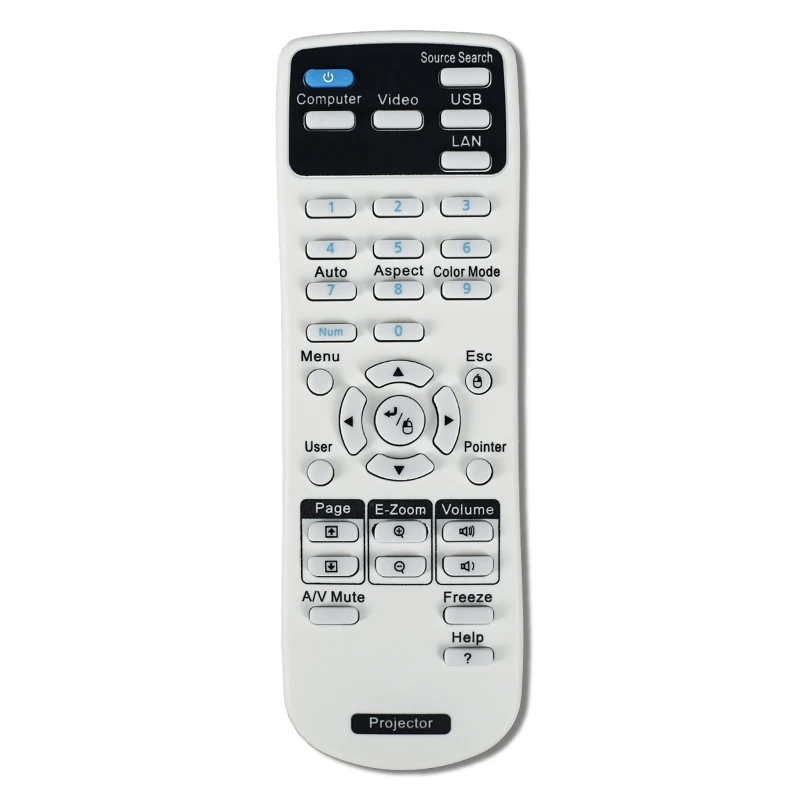 Projector Remote Control 154720001 for Epson EB-X24 EB-S31 EB-W EB-C30XE EB-30XE EB-C28SH eb-x11 EB-S18 EB-S4