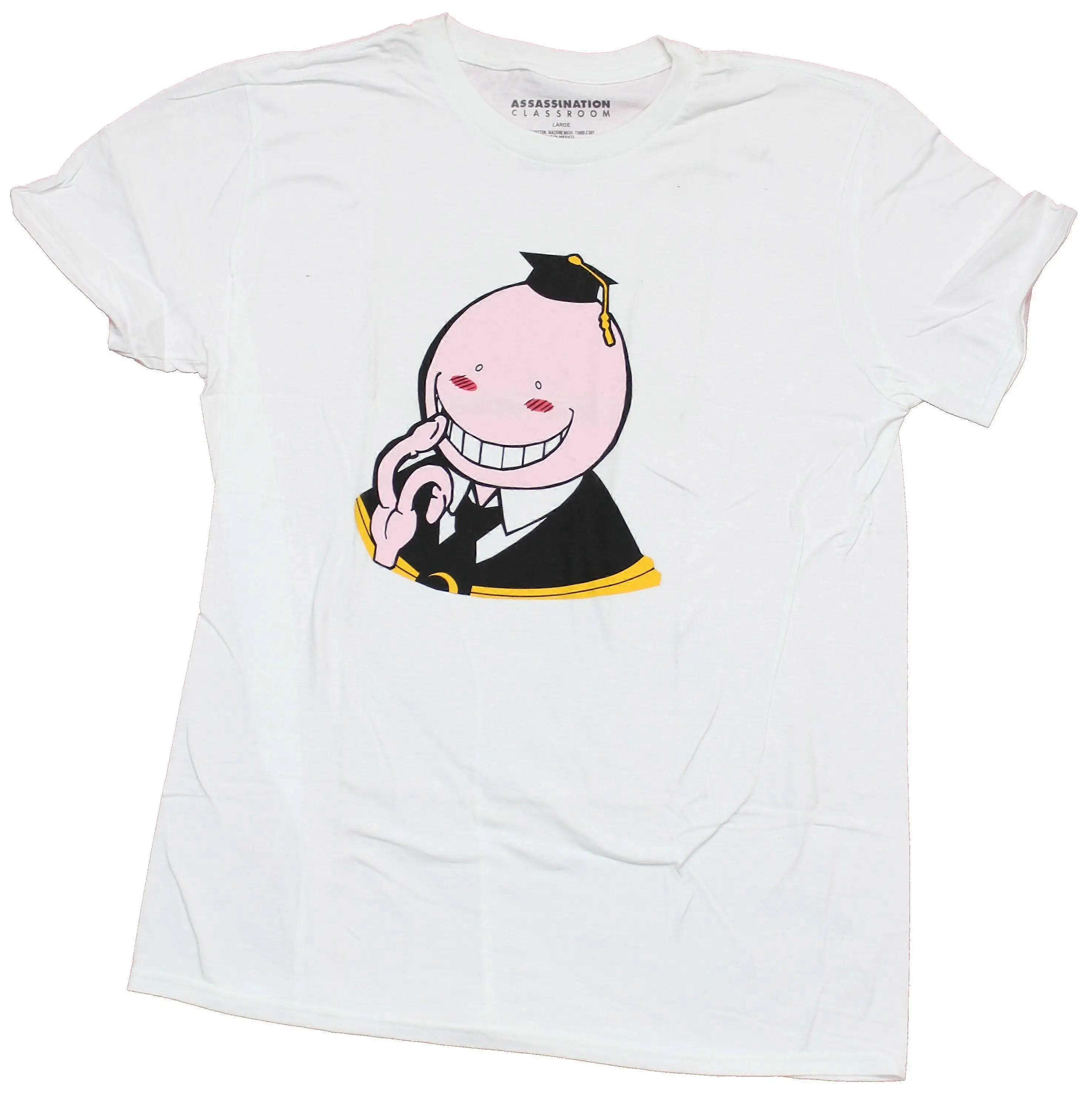 Assassination Classroom Men's T-Shirt - Koro Sensei Smiling Blushing - LGN97