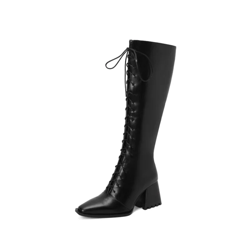 Carnival boots Autumn and winter boots Thin heel European and American ankle boots with high heel and pointed toe