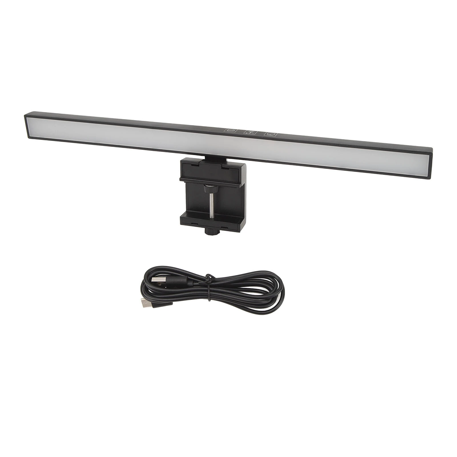 Black Laptop Monitor Lamp Anti Blue Light Eye Care LED Computer Monitor Light Bar 33cm