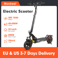 Mankeel 800W Electric Scooter for Adults Escooter 48V 15AH Off Road Tire Explosion-proof Electric Scooter Foldable E-Scooter