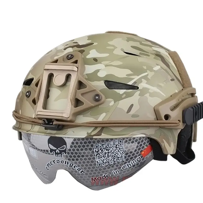 

Emersongear Tactical EXF BUMP Protective Goggles Helmet Head Guard Gear Headwear Airsoft Cycling Hunting Shooting Combat Nylon