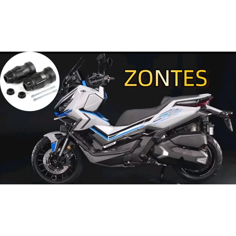 

Motorcycle Bumper Anti-Drop Guard Rod Protective Glue For ZONTES ZT G1-125 U1-125 Z2-125 U1-155 U1-150 KD150-G1-U1