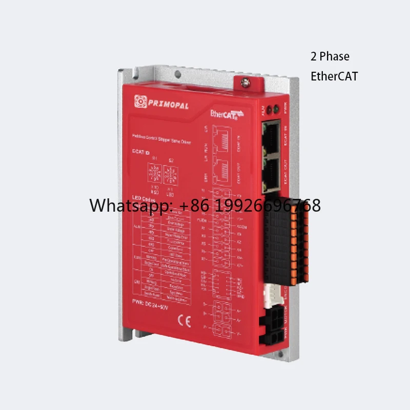 PrimoPal EtherCAT Stepper Motor Driver Digital 24V 2 Phase Nema 23 Hybrid Closed-loop Stepper Motor with Controller