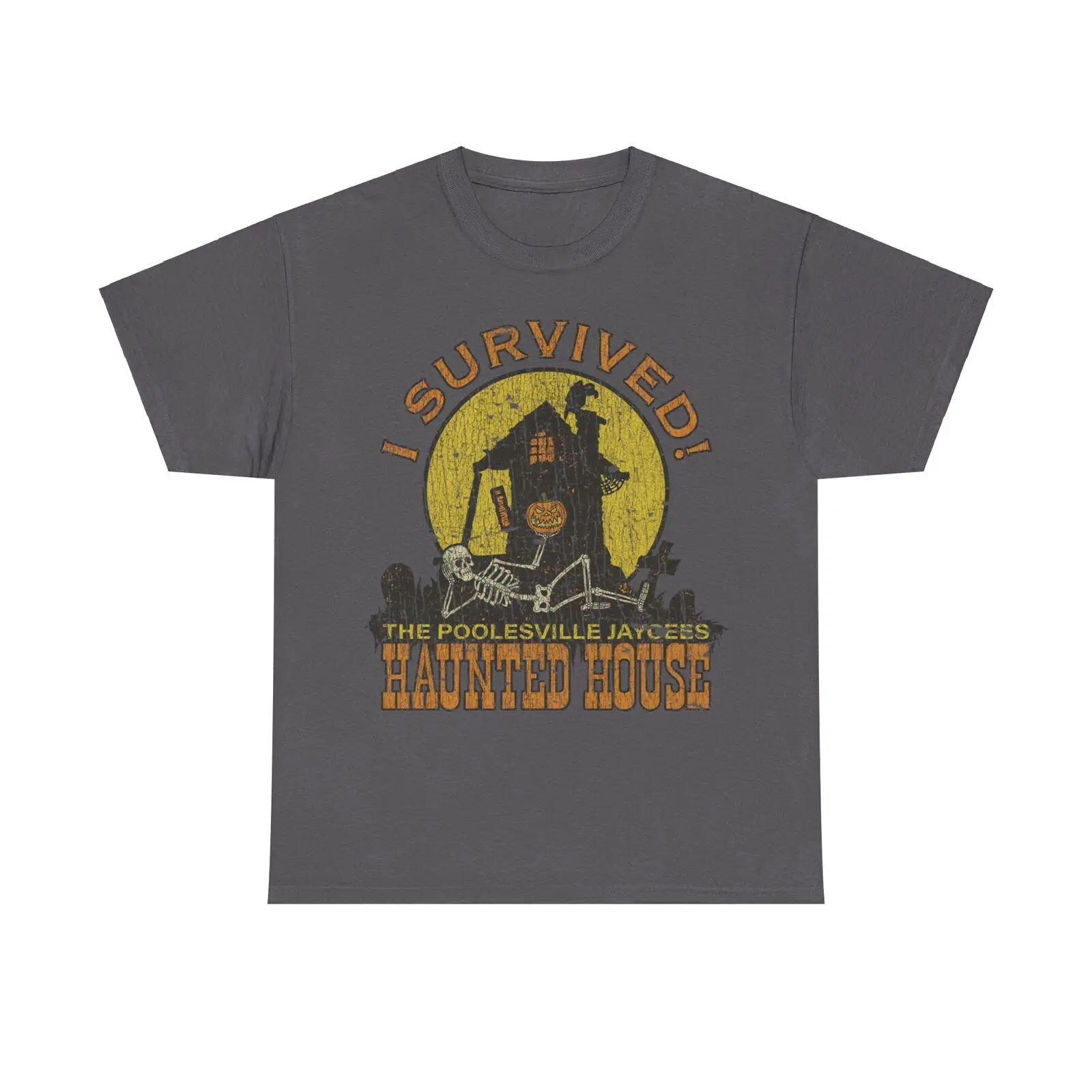 Poolesville Haunted House Survivor 1980 Maryland T shirt