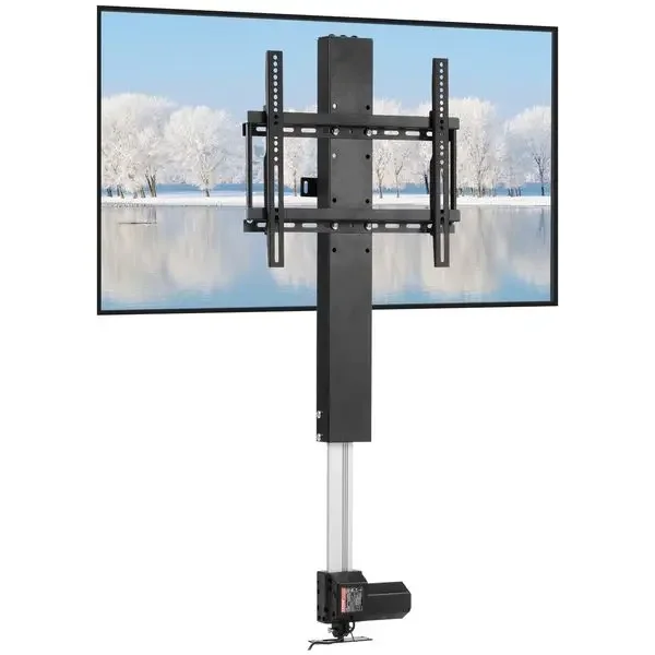 

Automated TV Elevator for Up to 50' Screens, 28' Stroke with Adjustable Height from 38' to 65