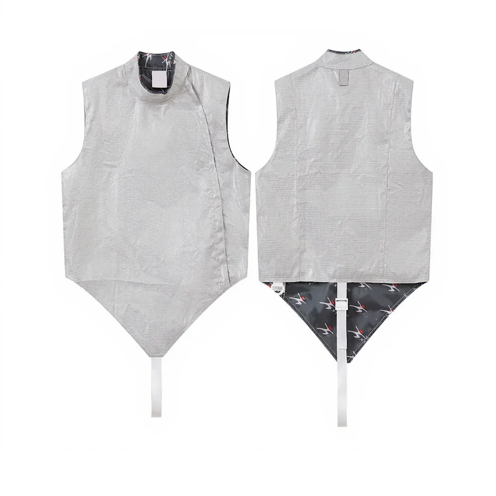 Conductive Scoring Foil Lame Jacket Precise Conductivity Reinforced Stitching Reinforced Stitching Fencing Gear