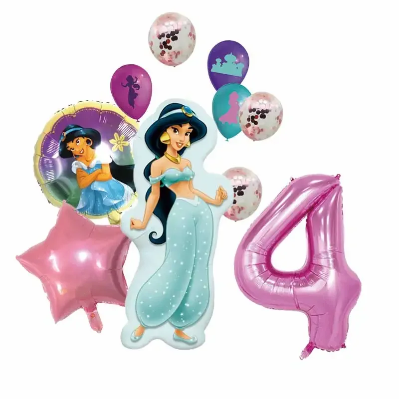 Disney-Prinzessinnen-Luftballons, Dekorationen für Kindergeburtstage, Festival-Ortdekoration, Fotohintergrund, Geschenke für Babypartys