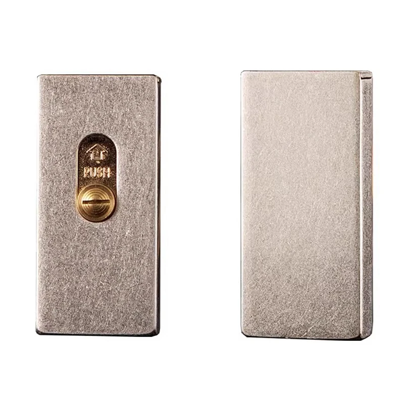 Rare Upward Slide Fuel Lighter Automatic Ignition Gasoline Smoking Lighter Brass Inner&Zinc Alloy Shell New Design Men Gift