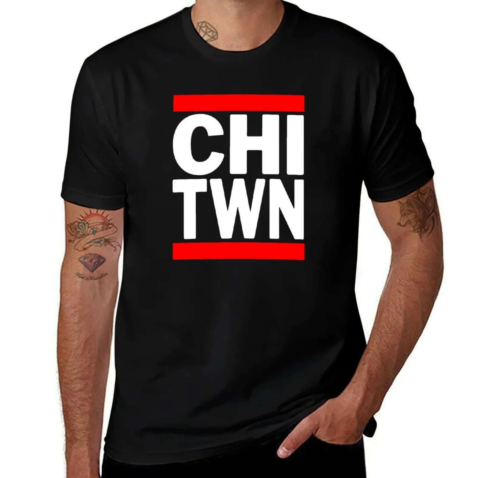 Chi-Town, montez ! T-shirt de travail en tissu résistant
