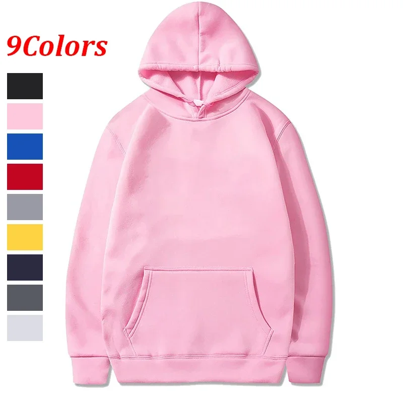 Outono velo coreano moda bolsos com cordão cor sólida manga longa com capuz dedo coração solto moletom com capuz topo