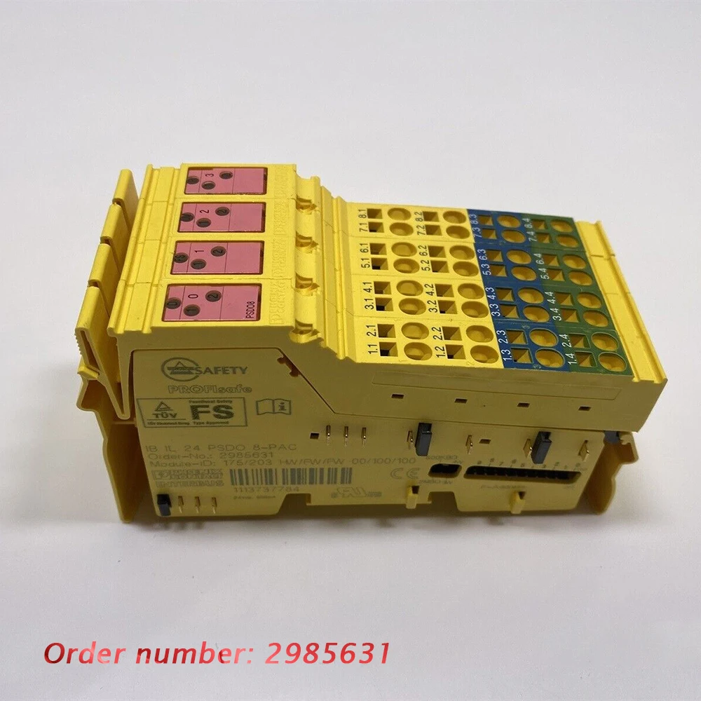 IB IL 24 PSDO 8-PAC - Safety Module 2985631 For Phoenix