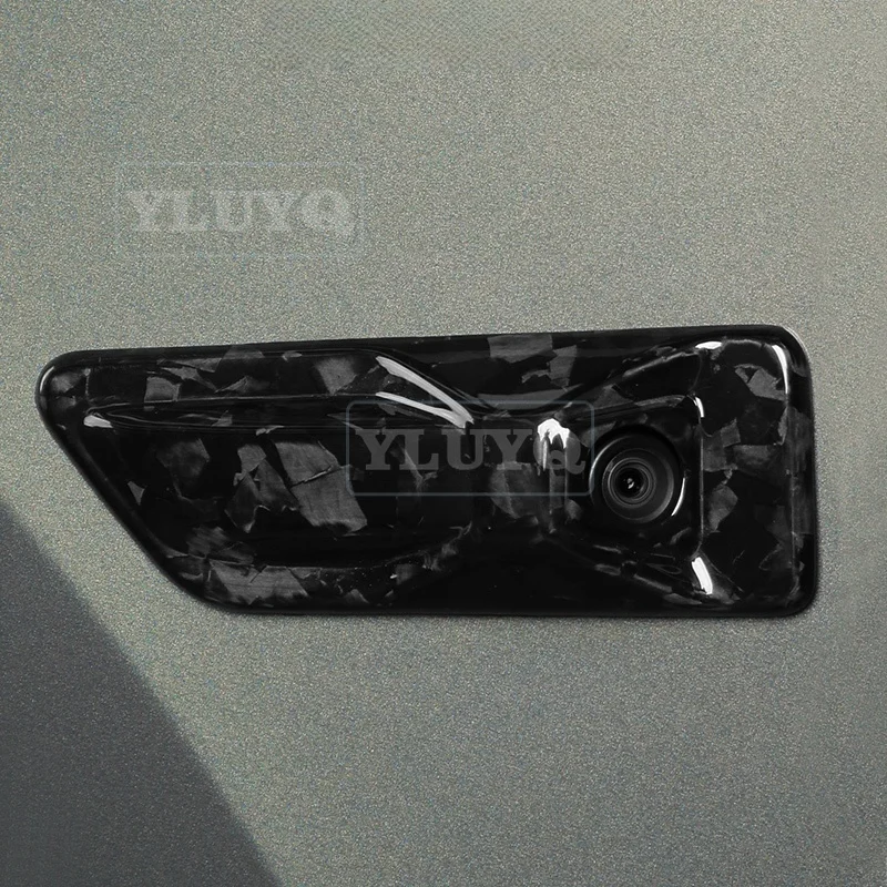 

ZEEKR 001 Carbon Fiber Side Fender Protection Cover, Modified Sticker-Type Camera Housing Accessory