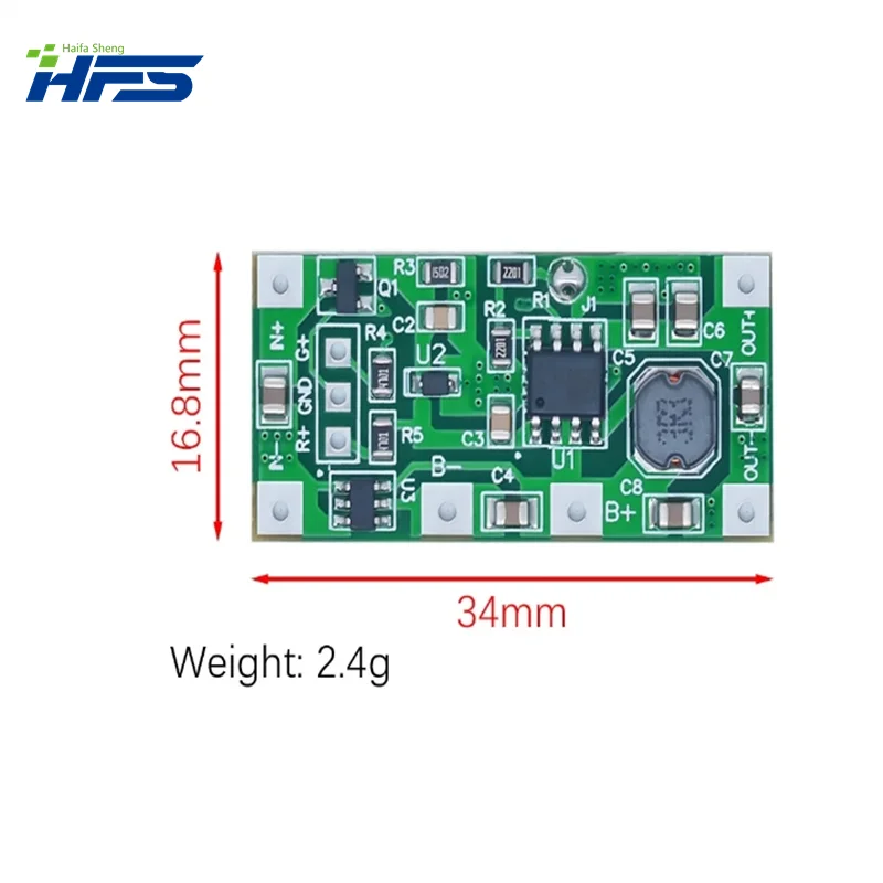 DC 5V 1A Charging Discharge Module for 18650 Lithium Battery UPS Voltage Converter Uninterruptible Power Supply Board