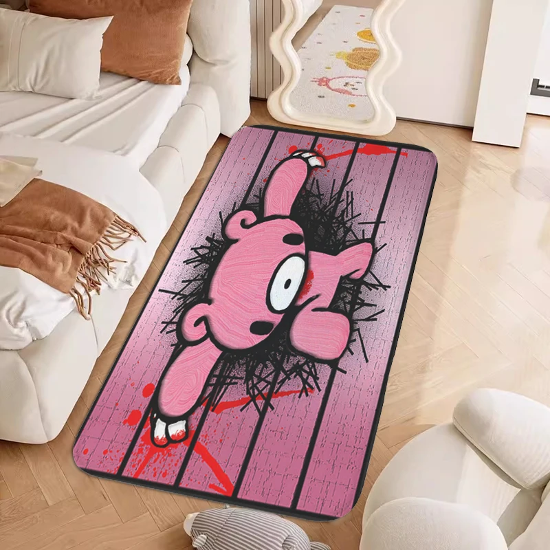 Balcony Bedroom Rug Gloomy Bear Living Room Foot Mat Entrance Door Doormat Home Decor Items Kitchen Hallway Floor Carpet