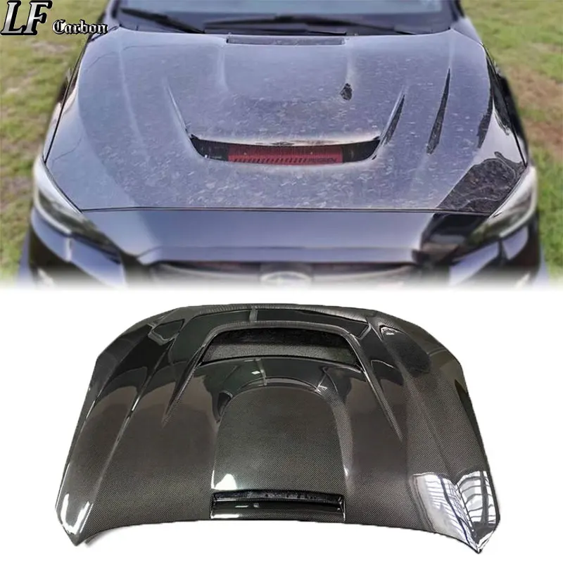 New Style Carbon Fiber Hood Bonnet for Subaru Levorg VMG VM4 STI 2014-2020 Vented Hood