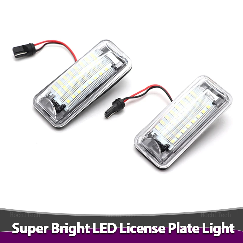2pcs LED License Number Plate Light Lamp Car Lamp For Subaru Forester Impreza Legacy BRZ WRX XV Crosstrek TOYOTA GT86 Scion FR-S